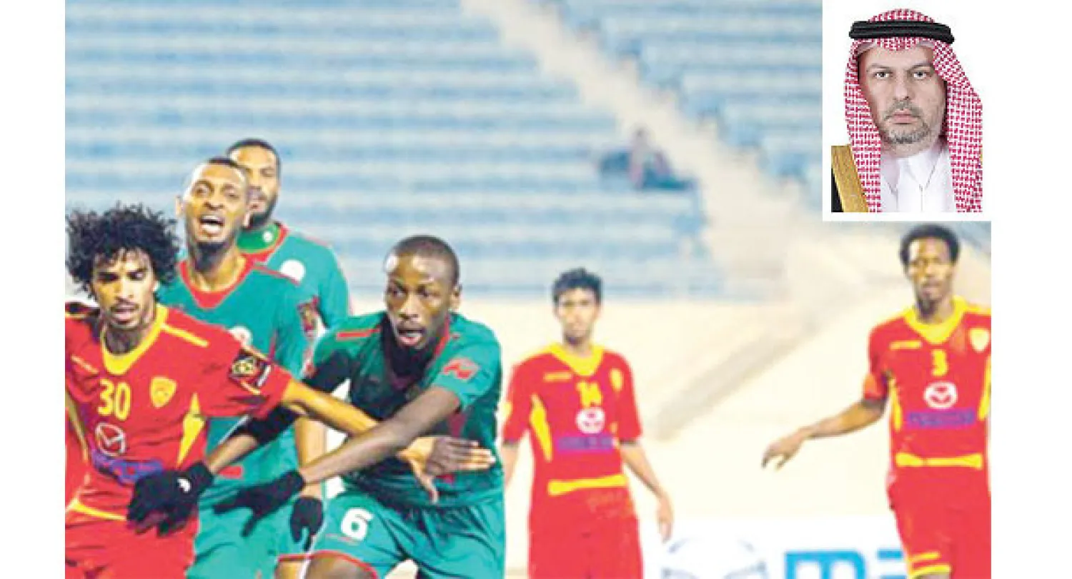 أندية الدرجة الأولى والثانية والثالثة أكبر المستفيدين من الأمر الملكي الكريم  وفي الإطار الأمير عبد الله بن مساعد