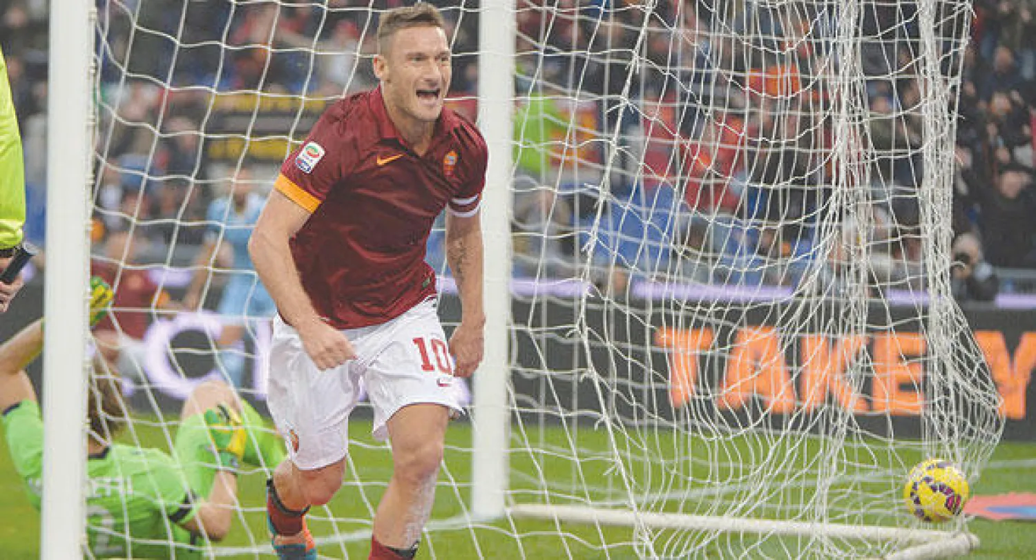 توتي يأمل قيادة روما إلى نصف نهائي كأس إيطاليا (إ.ب.أ)