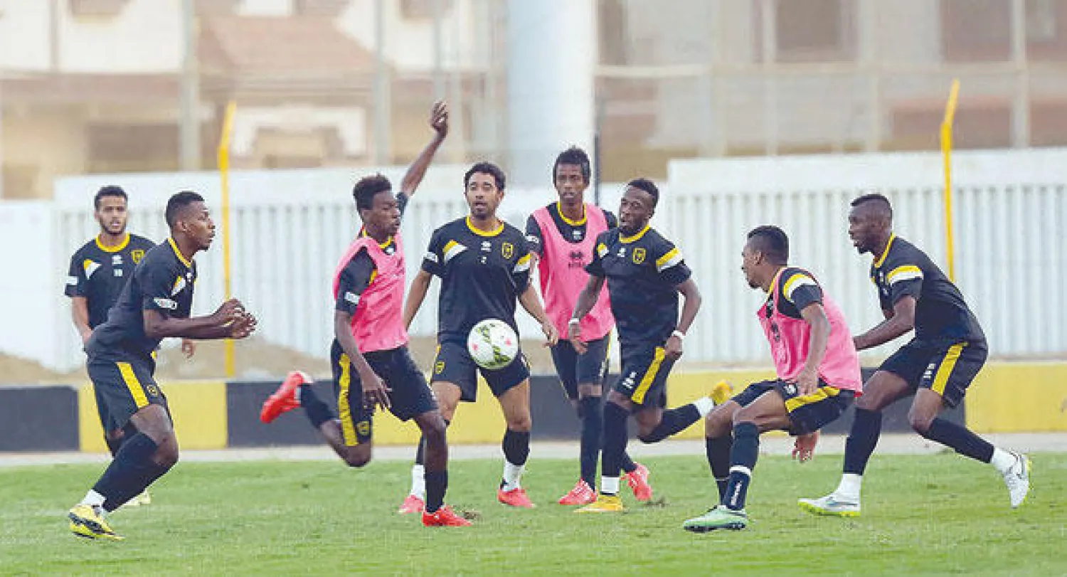 جانب من تدريبات الاتحاد الأخيرة