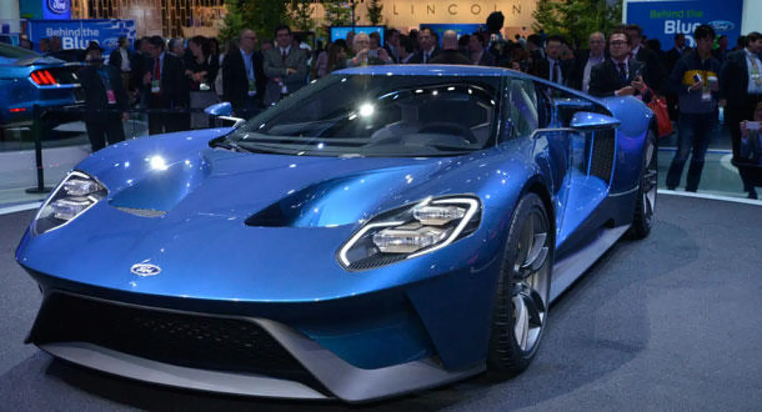 الجيل الثالث من «فورد جي تي» المتفوقة مفاجأة 2015 في معرض ديترويت الدولي