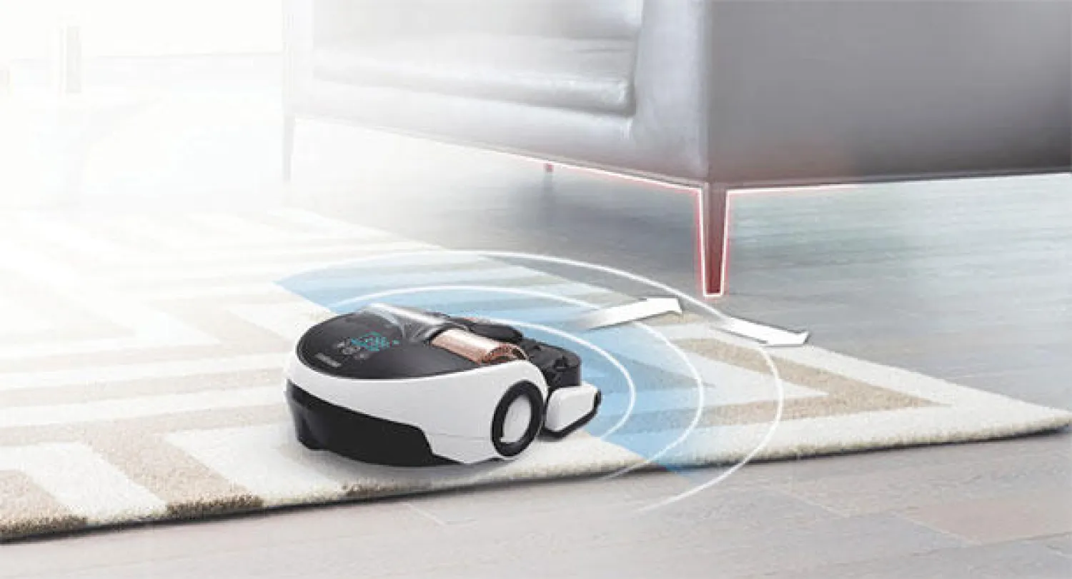 روبوت ذكي لتنظيف المنازل