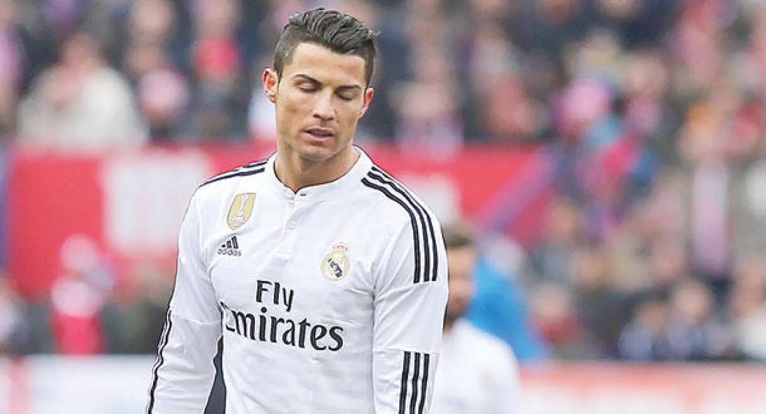 الضغوط تتزايد على رونالدو بعد تراجع مستواه (أ.ف.ب)