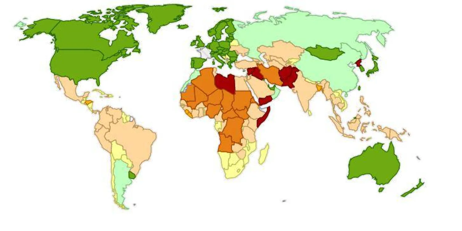 قائمة حمراء لبلدان يمنع على الفرنسيين زيارتها