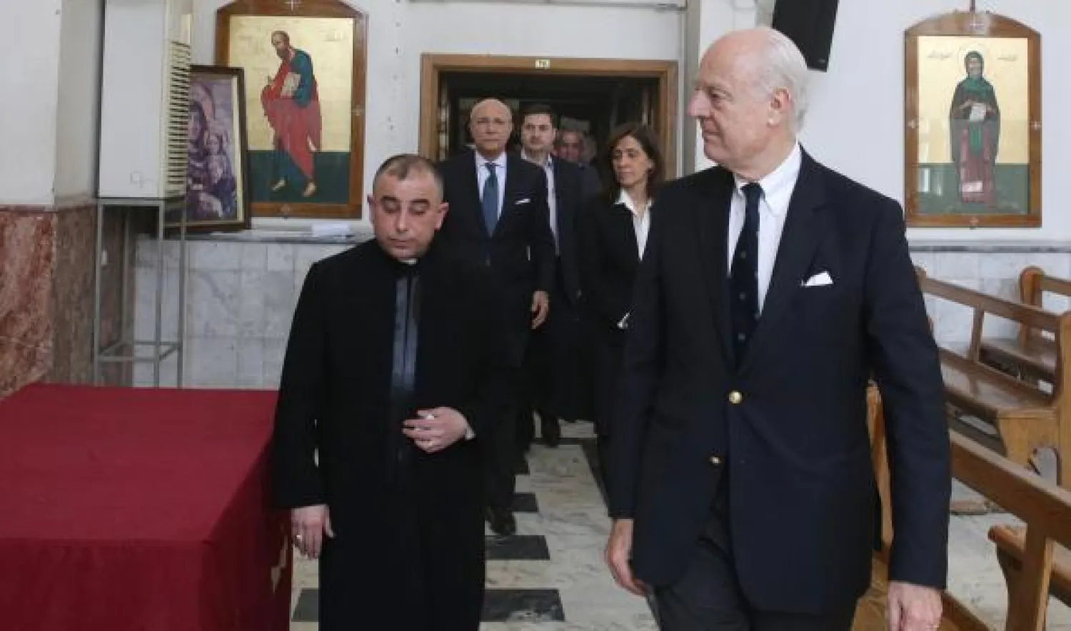 بعثة من الأمم المتحدة تتوجه إلى مدينة حلب