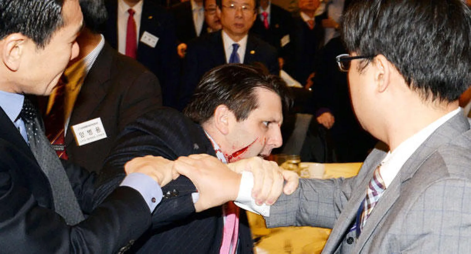 السفير الأميركي لدى كوريا الجنوبية مارك ليبرت