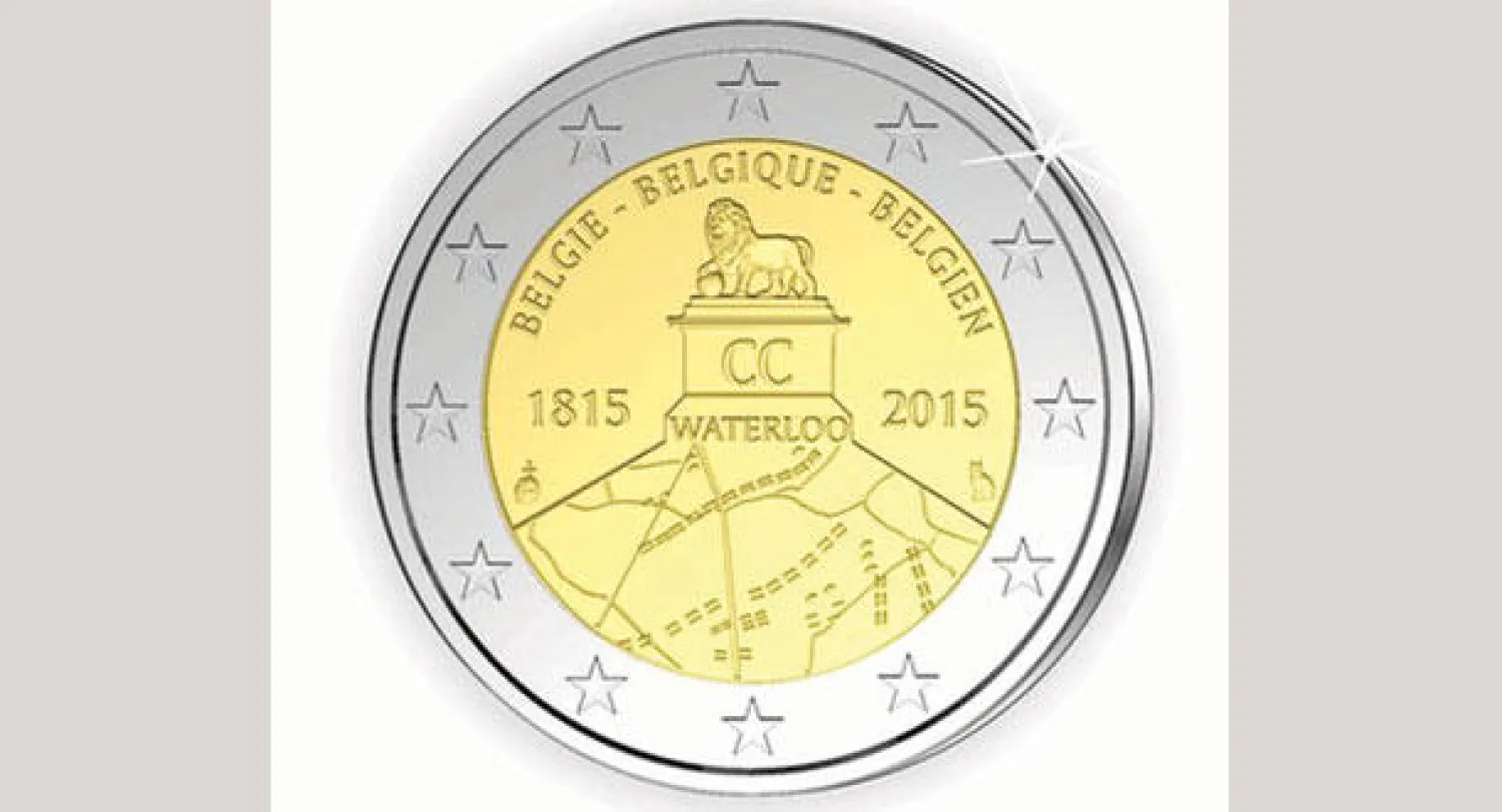 عملة معدنية تحول هزيمة فرنسا لانتصار في معركة ووترلو