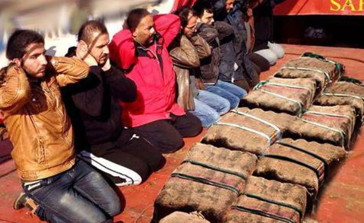 الجيش المصري يحبط محاولة بحرية لتهريب مخدرات