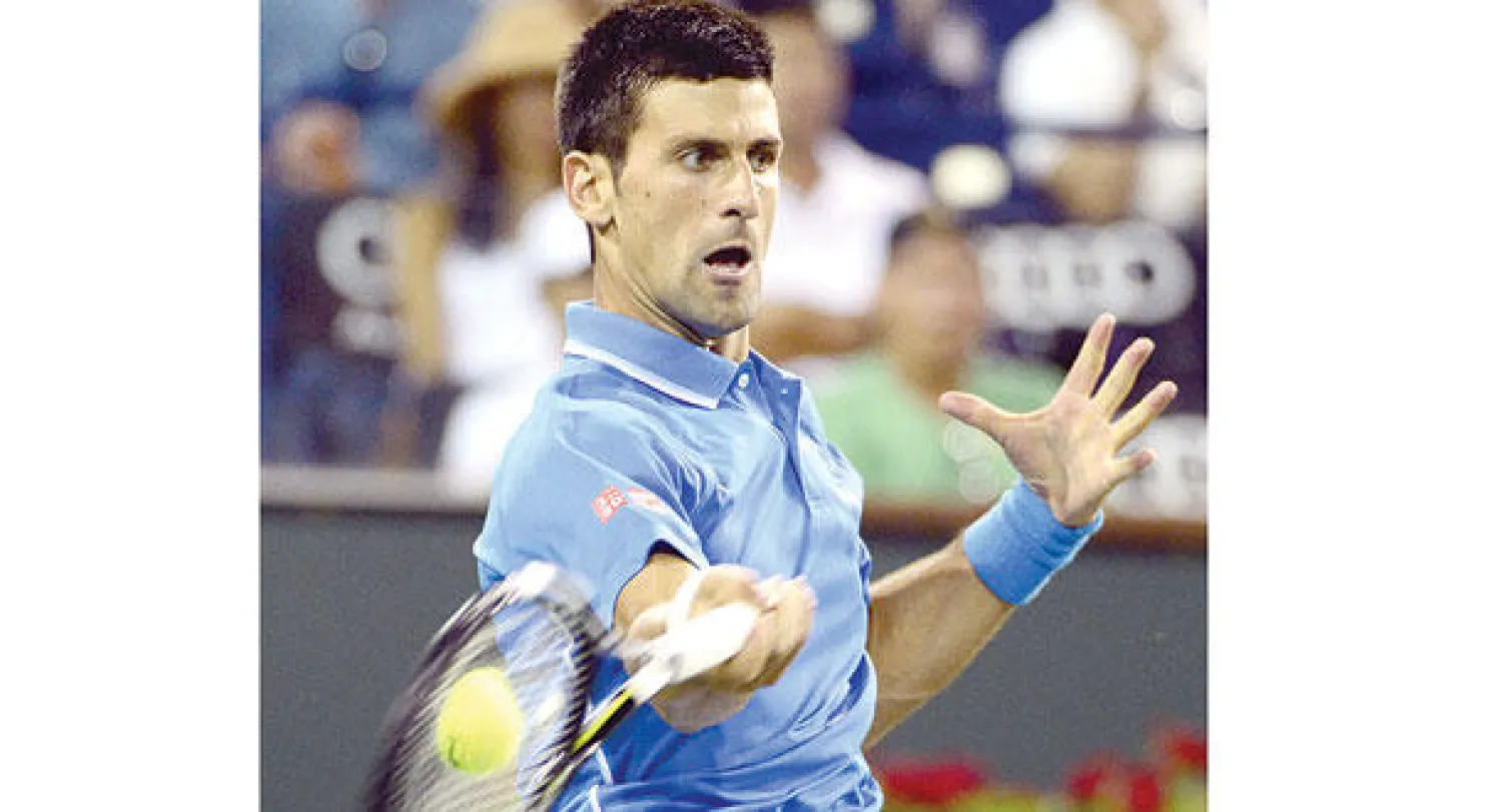 ديوكوفيتش إلى الدور الرابع بسهولة (إ.ب.أ)