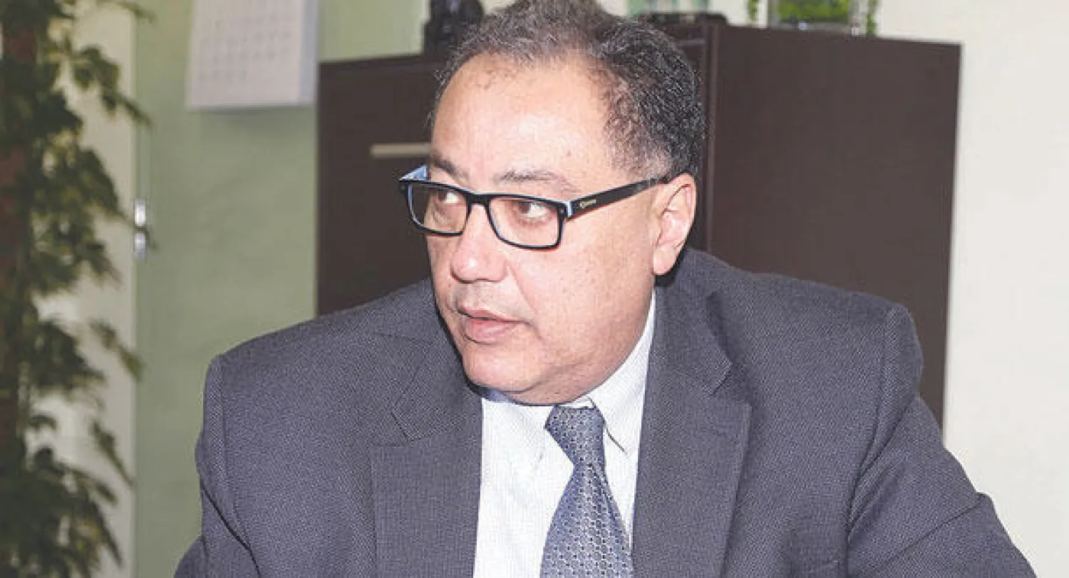 حافظ غانم نائب رئيس البنك الدولي (تصوير: سعد العنزي)