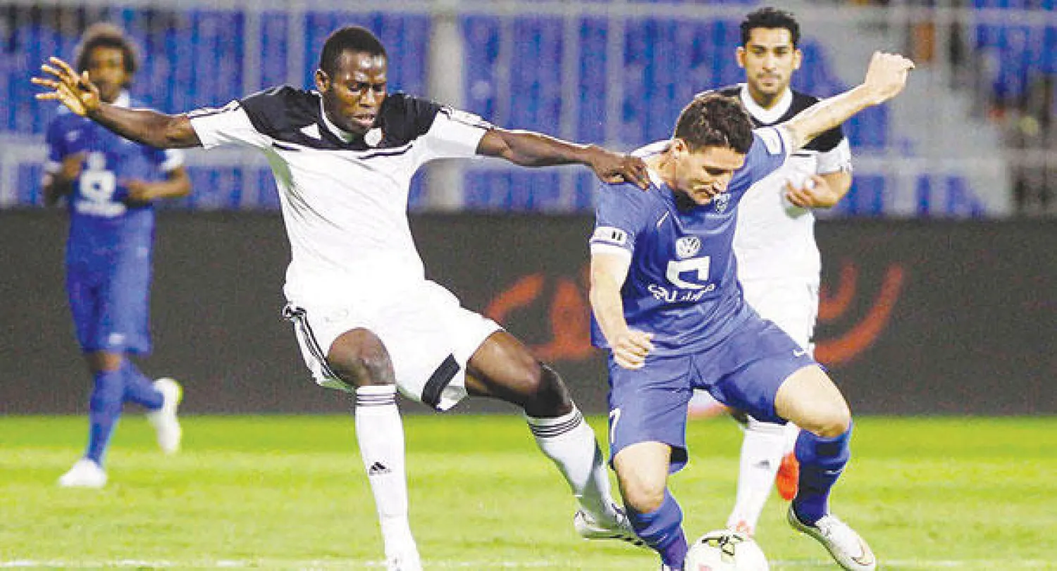 نيفيز في مباراة الهلال الأخيرة أمام الشباب