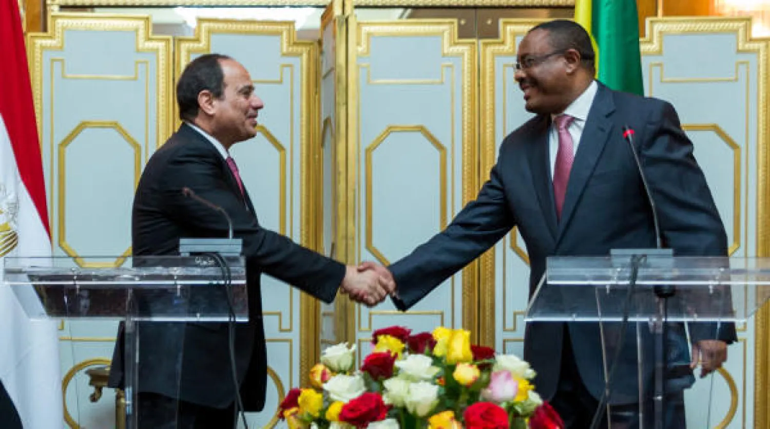الرئيس المصري يعلن نبذ الخلافات مع إثيوبيا