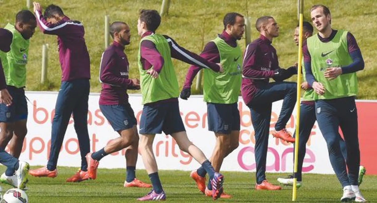 المنتخب الإنجليزي يتطلع لفوز خامس على التوالي (أ.ف.ب)