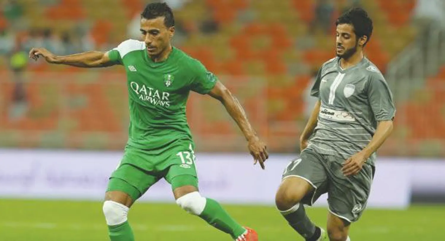 الأهلي لم يجد صعوبة في تجاوز الطائي (تصوير: عدنان مهدلي)