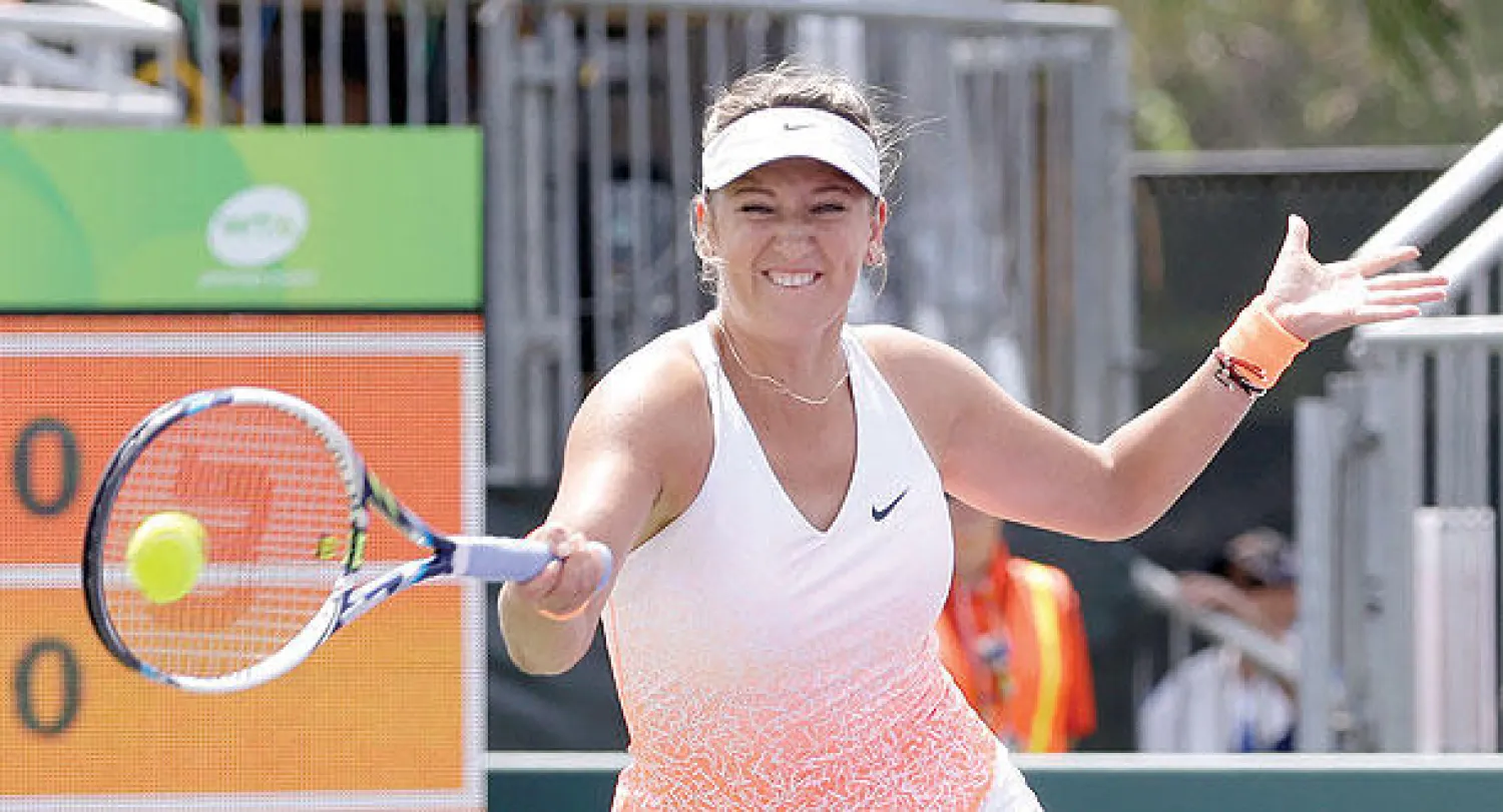 أزارينكا الفائزة باللقب مرتين (أ.ب)