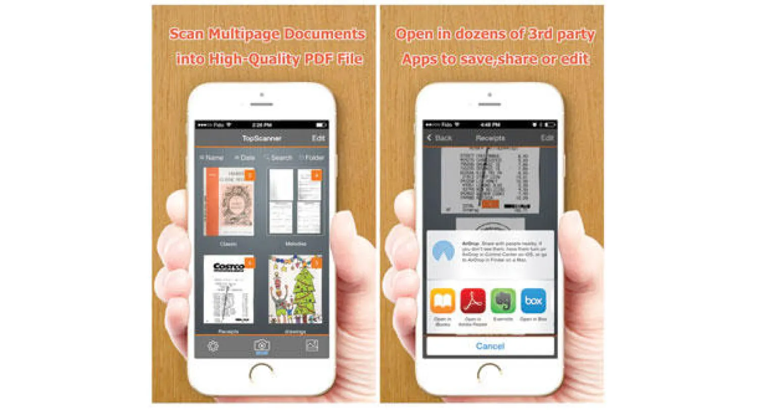 تطبيق «توبسكانر»
