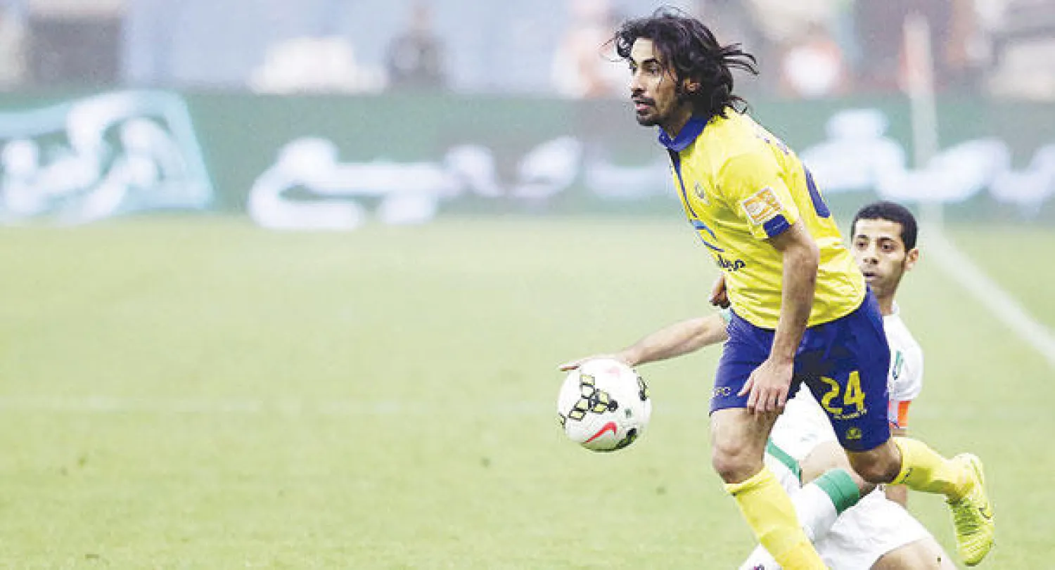 حسين عبد الغني بات جاهزًا لـ«الكلاسيكو» (تصوير: عبد العزيز النومان)