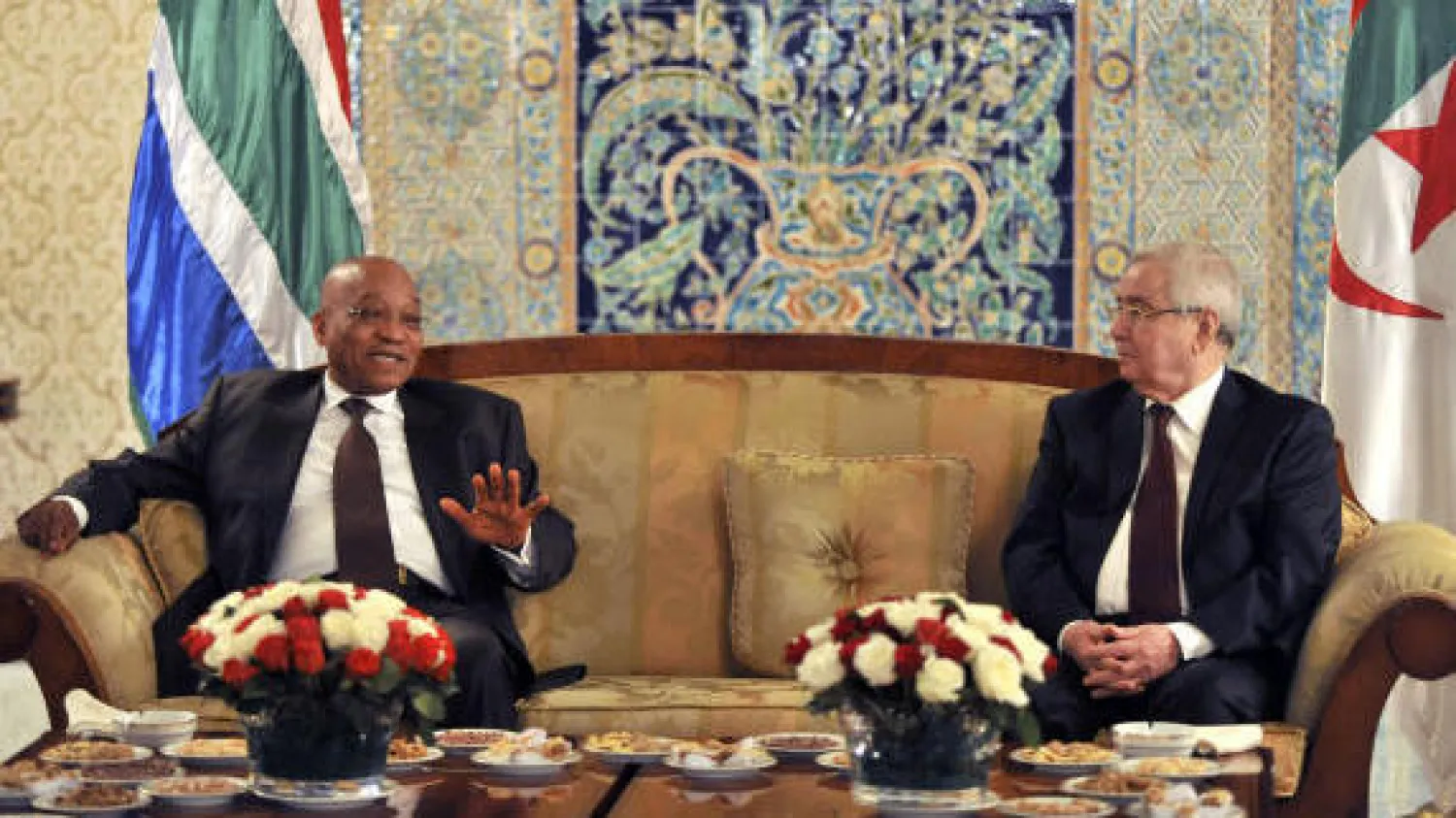 الجزائر تستقبل رئيس جنوب أفريقيا