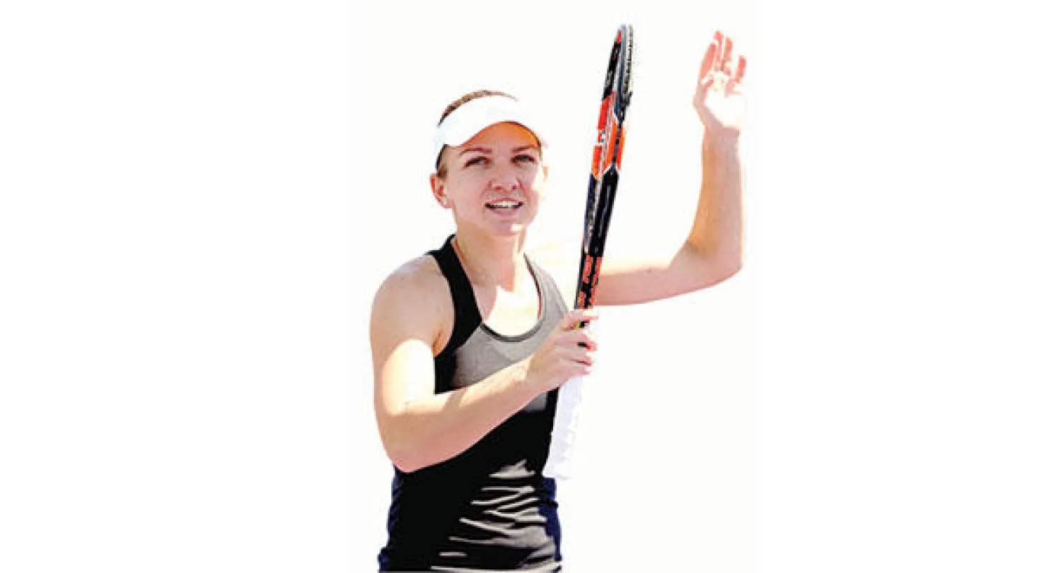 هاليب إلى دور الـ8 (أ.ف.ب)