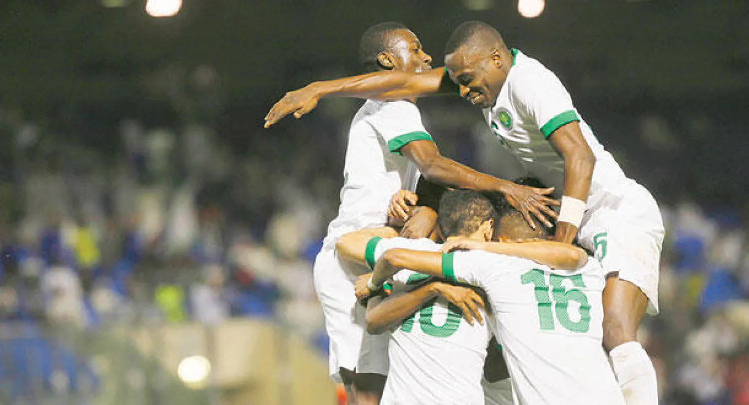 نجوم المنتخب السعودي حققوا فوزًا معنويًا على الأردن قبل العودة لاستئناف الدوري (تصوير: عيسى الدبيسي)