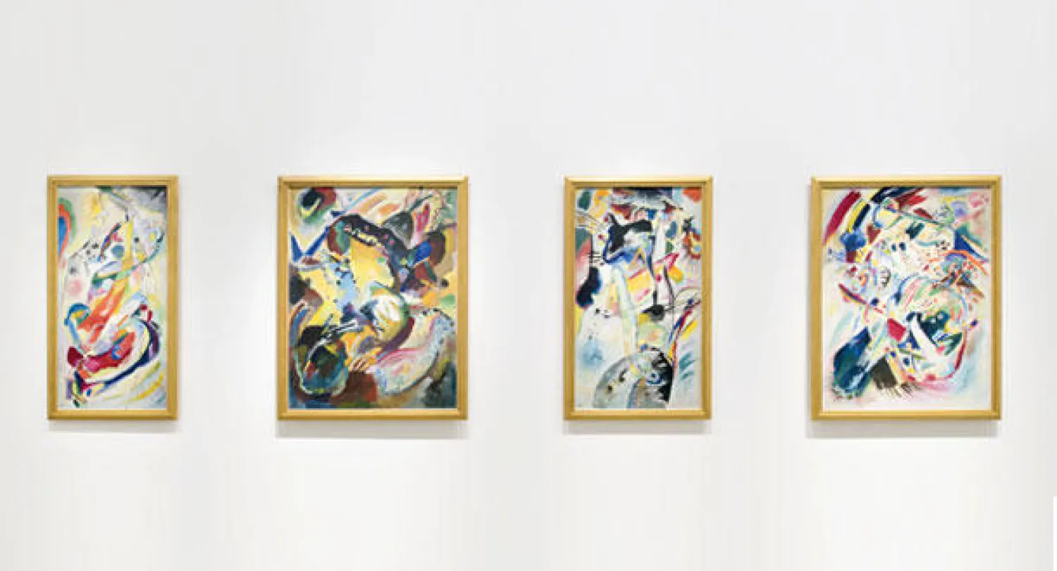 من أعمال كاندينسكي