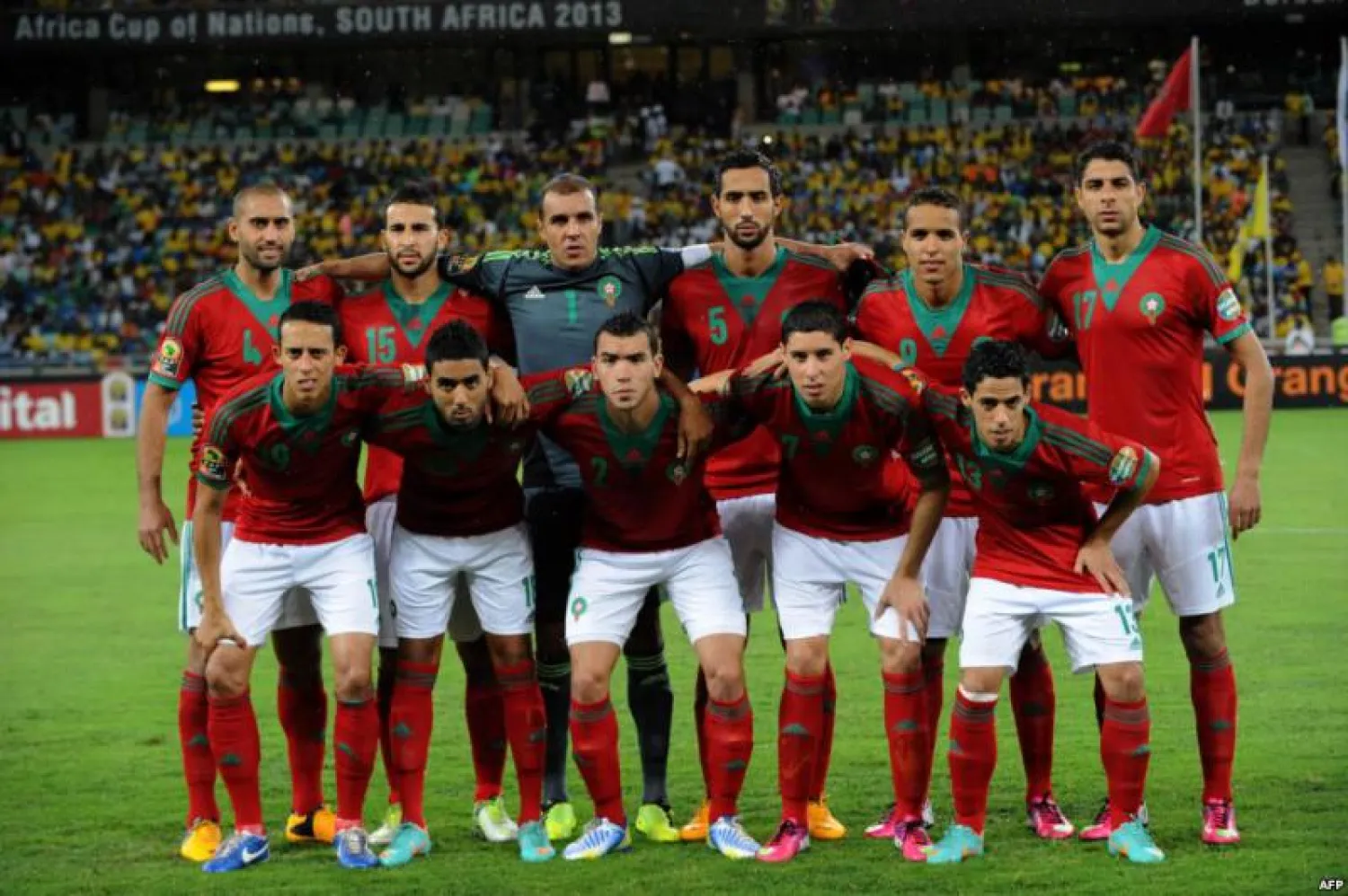 صورة أرشيفية للمنتخب المغربي لكرة القدم