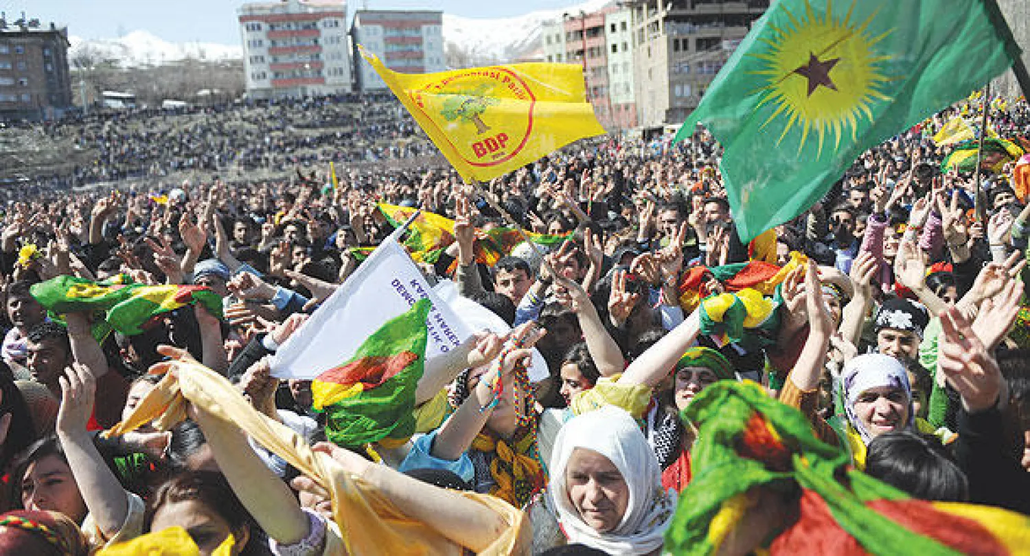 مظاهرة للأكراد في تركيا (شاتر ستوك)