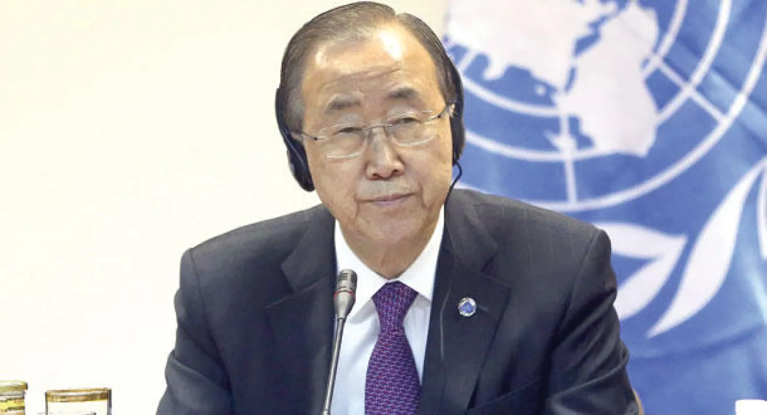 الأمين العام للأمم المتحدة بان كي مون (رويترز)