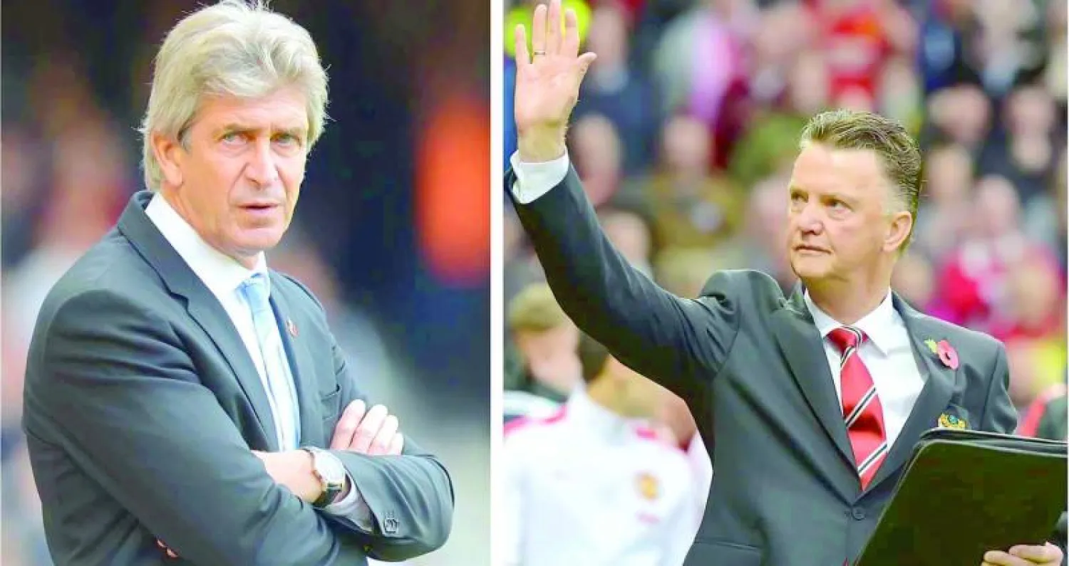 فان غال وبيليغريني يخوضان حربًا نفسية قبل دربي مانشستر («الشرق الأوسط»)