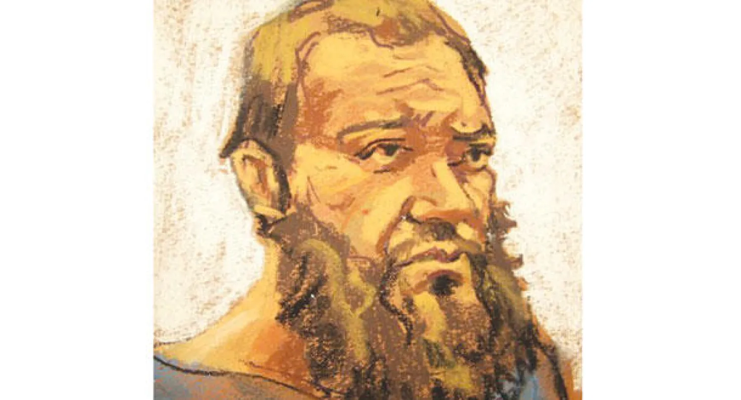 مهند الفريخ كما ظهر في محكمة فيدرالية أميركية أول من أمس (نيويورك تايمز)