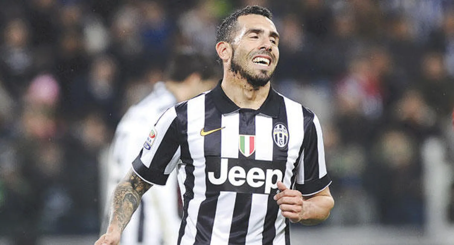 تيفيز ورقة يوفنتوس الرابحة (رويترز)