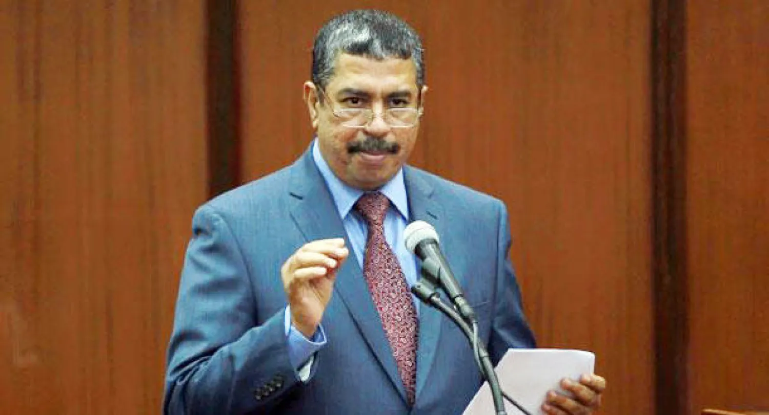 خالد بحاح يؤدي القسم نائباً للرئيس في سفارة اليمن بالرياض