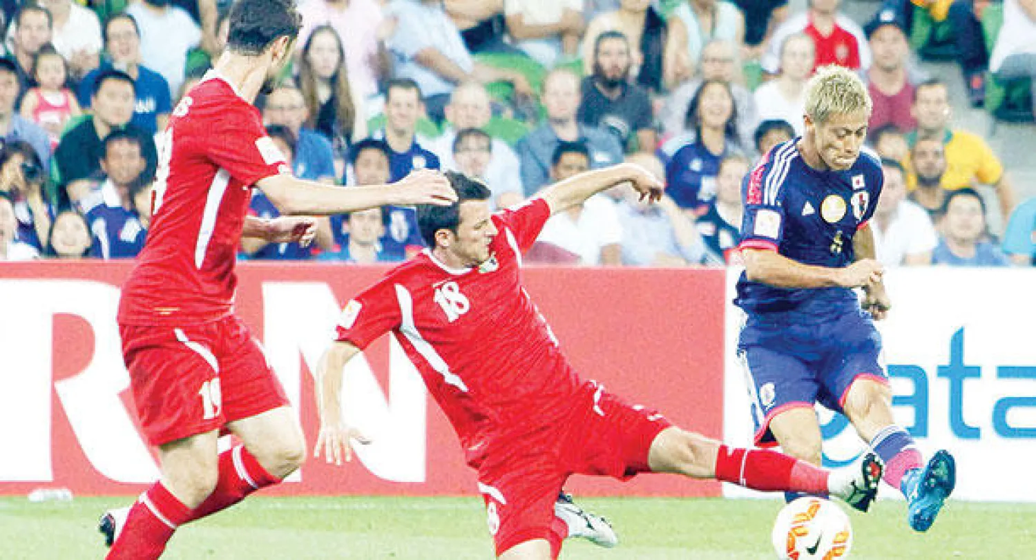 الأردن لم يبد تخوفا من نتائج القرعة رغم وجوده مع بطل آسيا (رويترز)