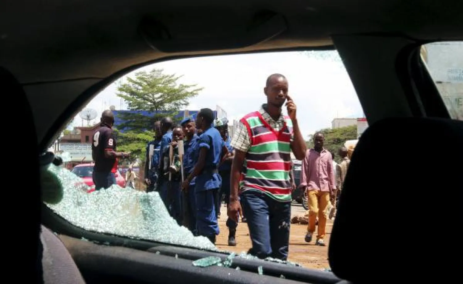 مظاهرات احتجاجية في بوروندي ضد ترشح رئيسها لفترة ولاية ثالثة