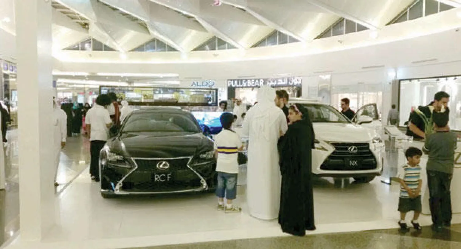 «لكزس» تستعرض موديلاتها الجديدة في إجازة الربيع في أهم المراكز التجارية بالمملكة