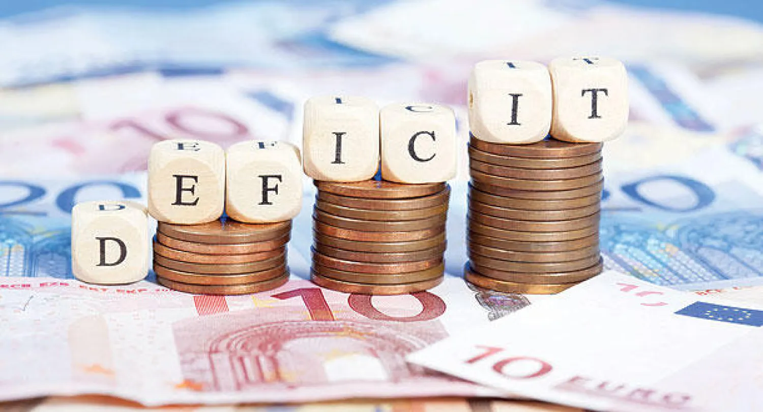 ارتفاع العجز الحكومي نسبة إلى الناتج المحلي الإجمالي في منطقة اليورو