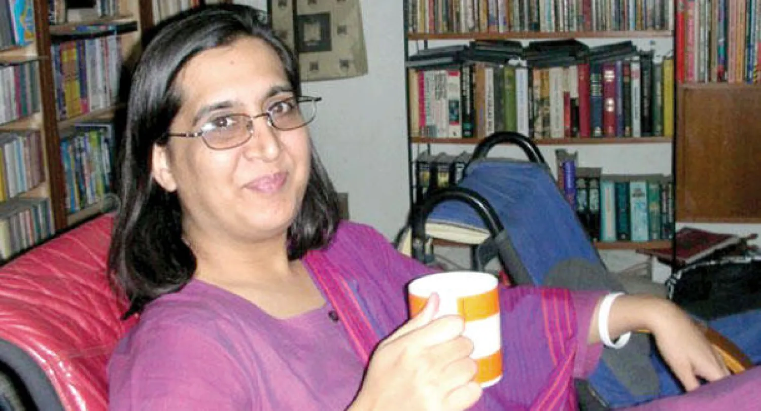 الناشطة الحقوقية سابين محمود (إ.ب.أ)