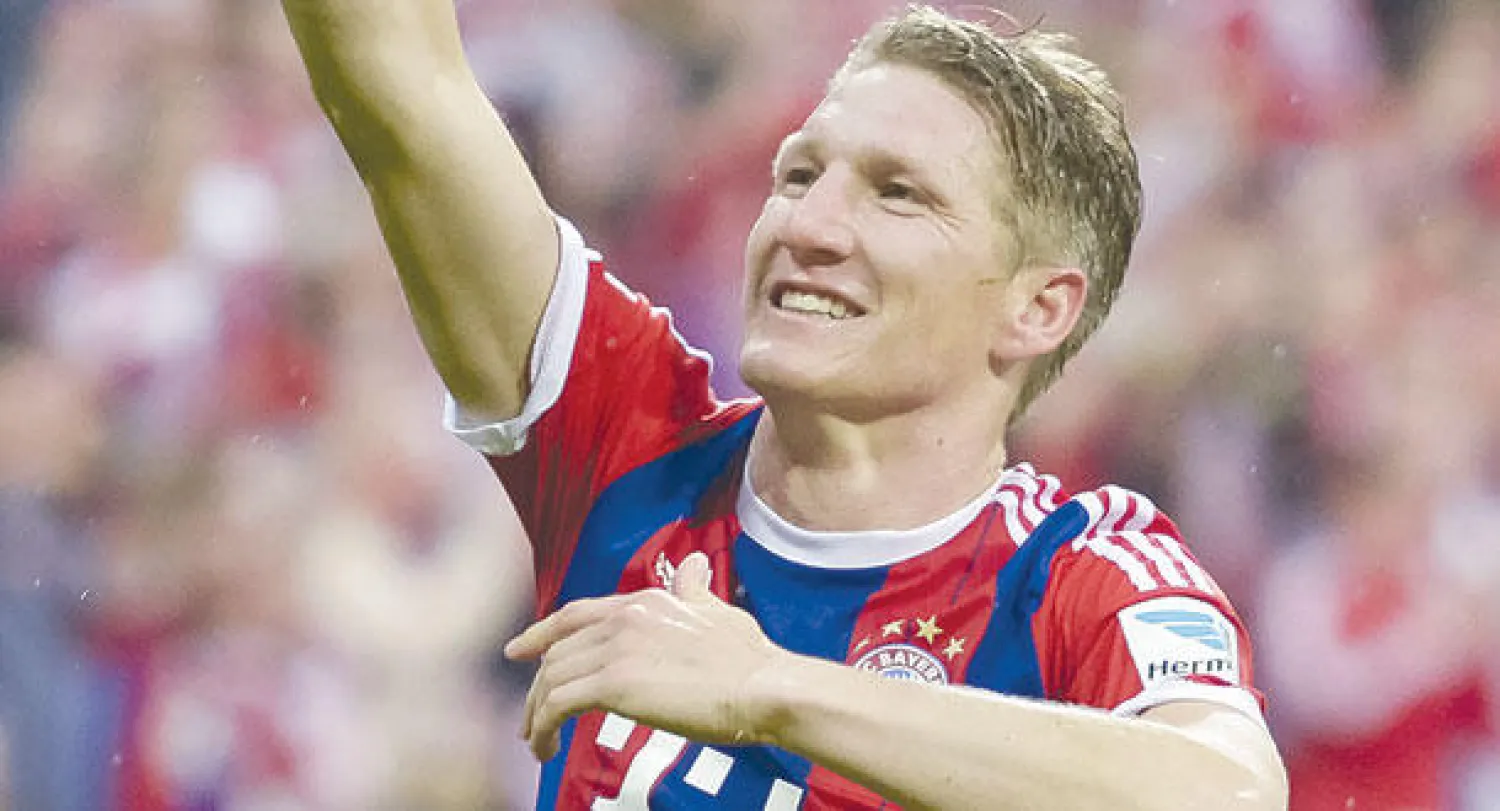 شفاينشتايغر قائد البايرن ومنتخب ألمانيا (أ.ف.ب)