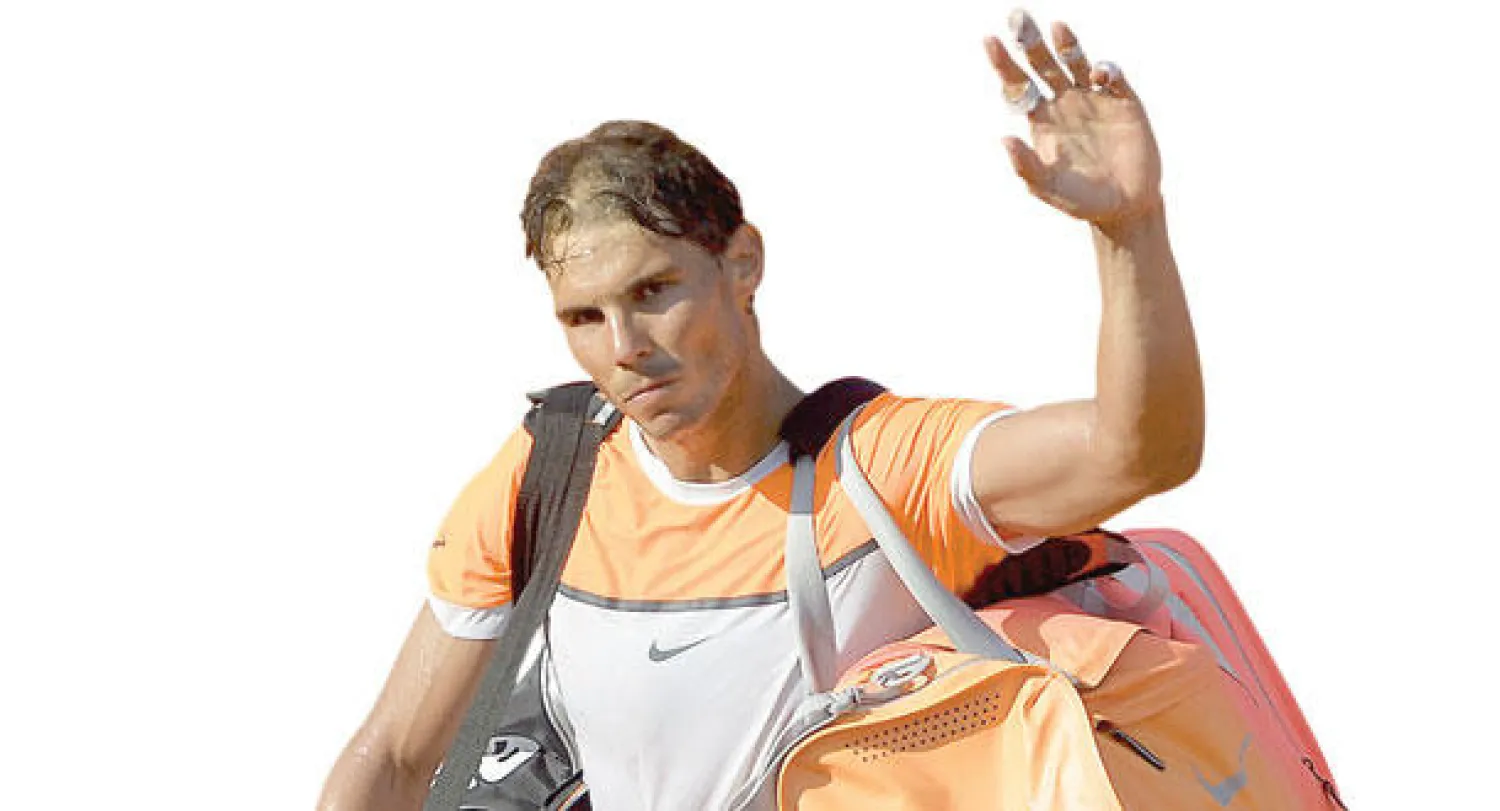 نادال صاحب الرقم القياسي في «رولان غاروس» (أ.ف.ب)