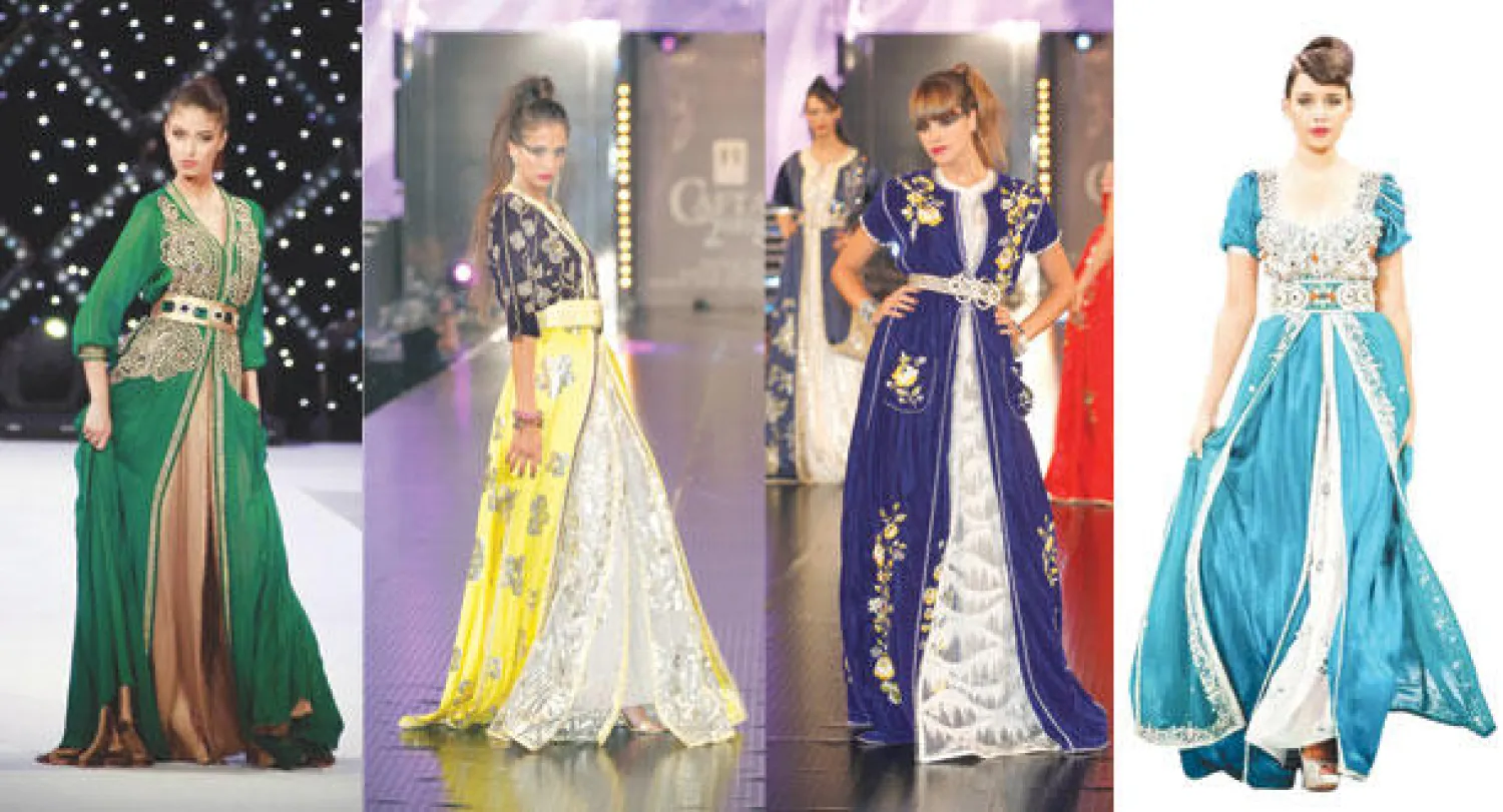 التجديدات طالت الأكمام والتطريزات أيضا ... التجديد في القصات يبدو واضحا على قفاطين اليوم