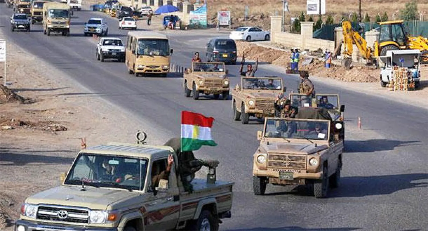 قوات البشمركة الكردية تعود إلى إقليم كردستان بعد انتهاء مهمتها في كوباني