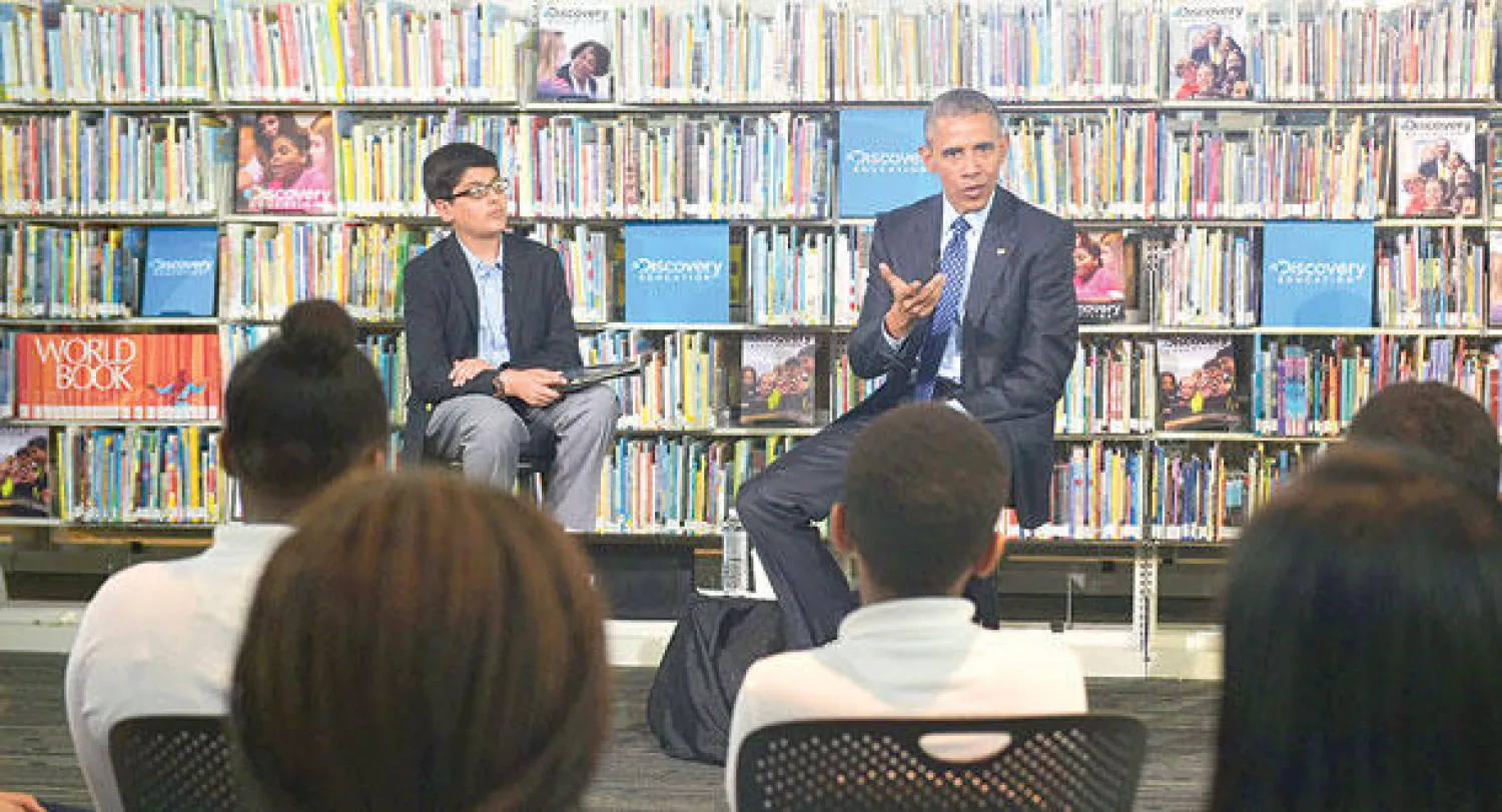 أوباما يوفر كتباً إلكترونية للأطفال الفقراء مجانا