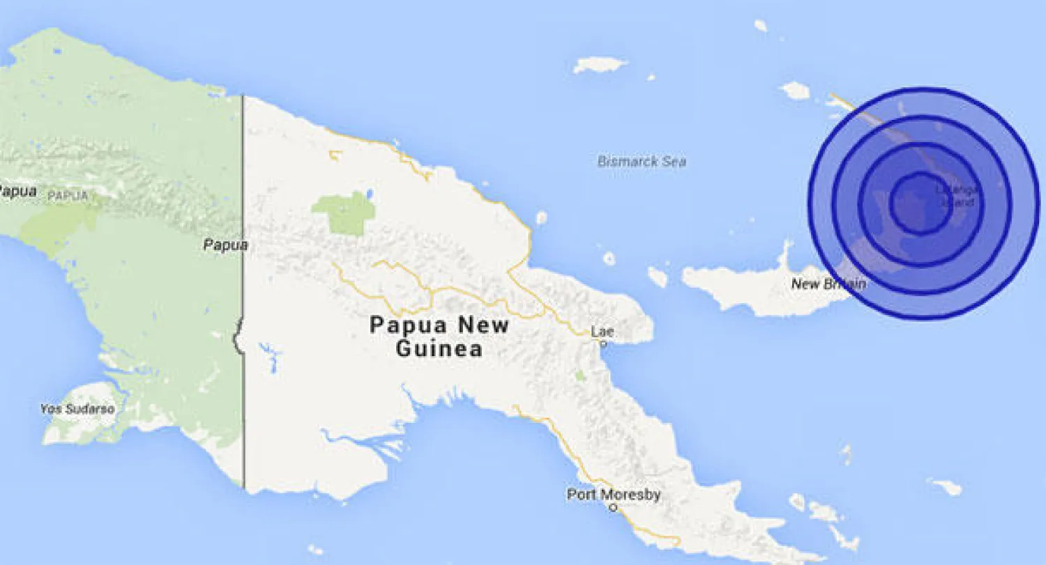 زلزال بقوة 7 درجات في بابوا غينيا الجديدة