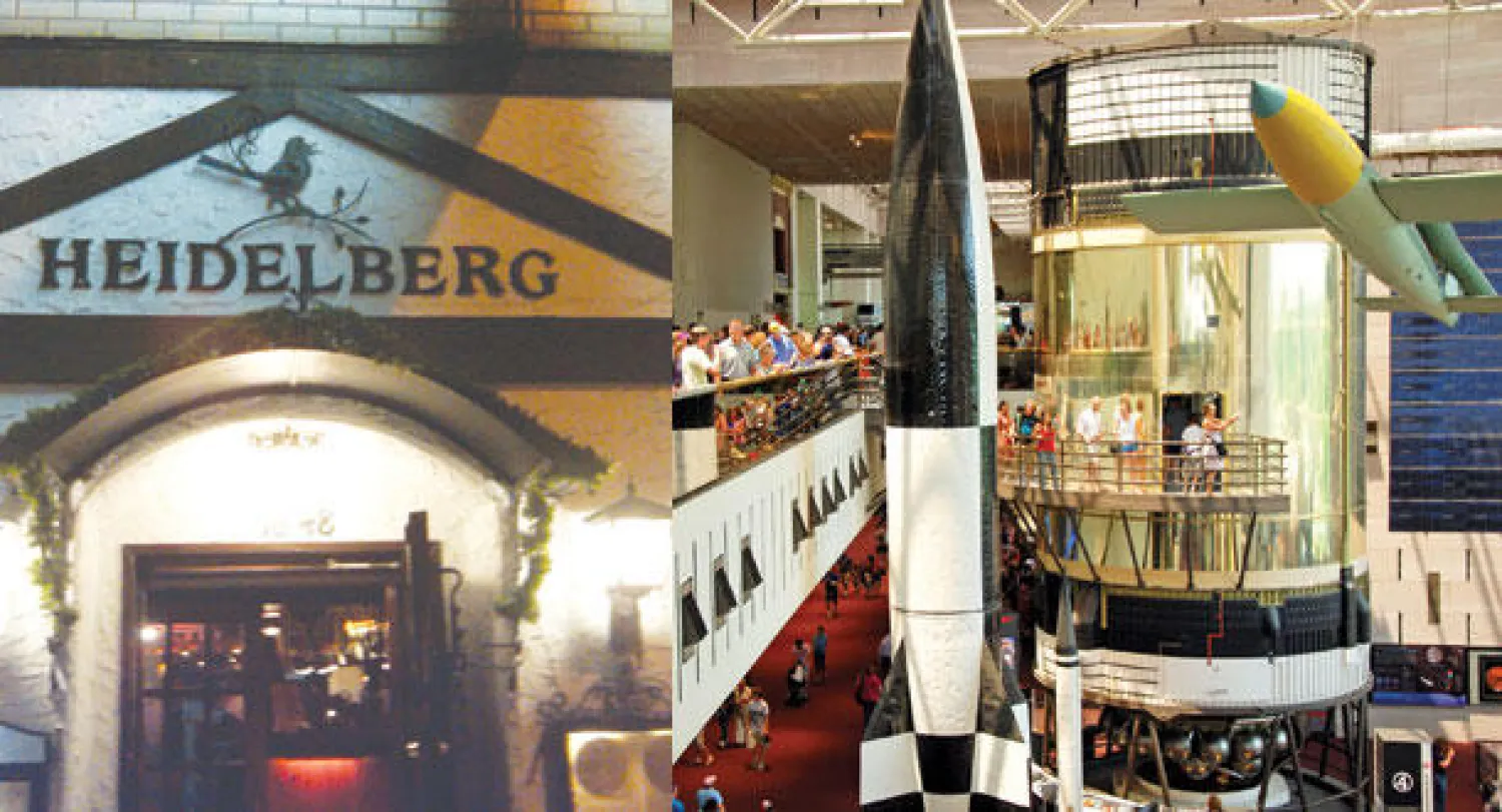 متحف واشنطن الذي يعرض قطعا من حائط برلين  -  مطعم هايدلبورغ الألماني في نيويورك