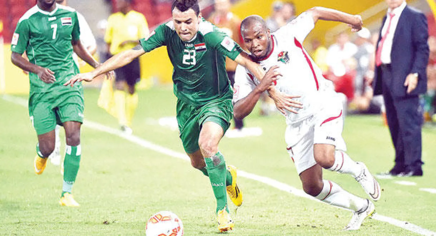 المنتخب العراقي سيخوض مبارياته في تصفيات كأس العالم بطهران (تصوير: {أ.ف.ب})