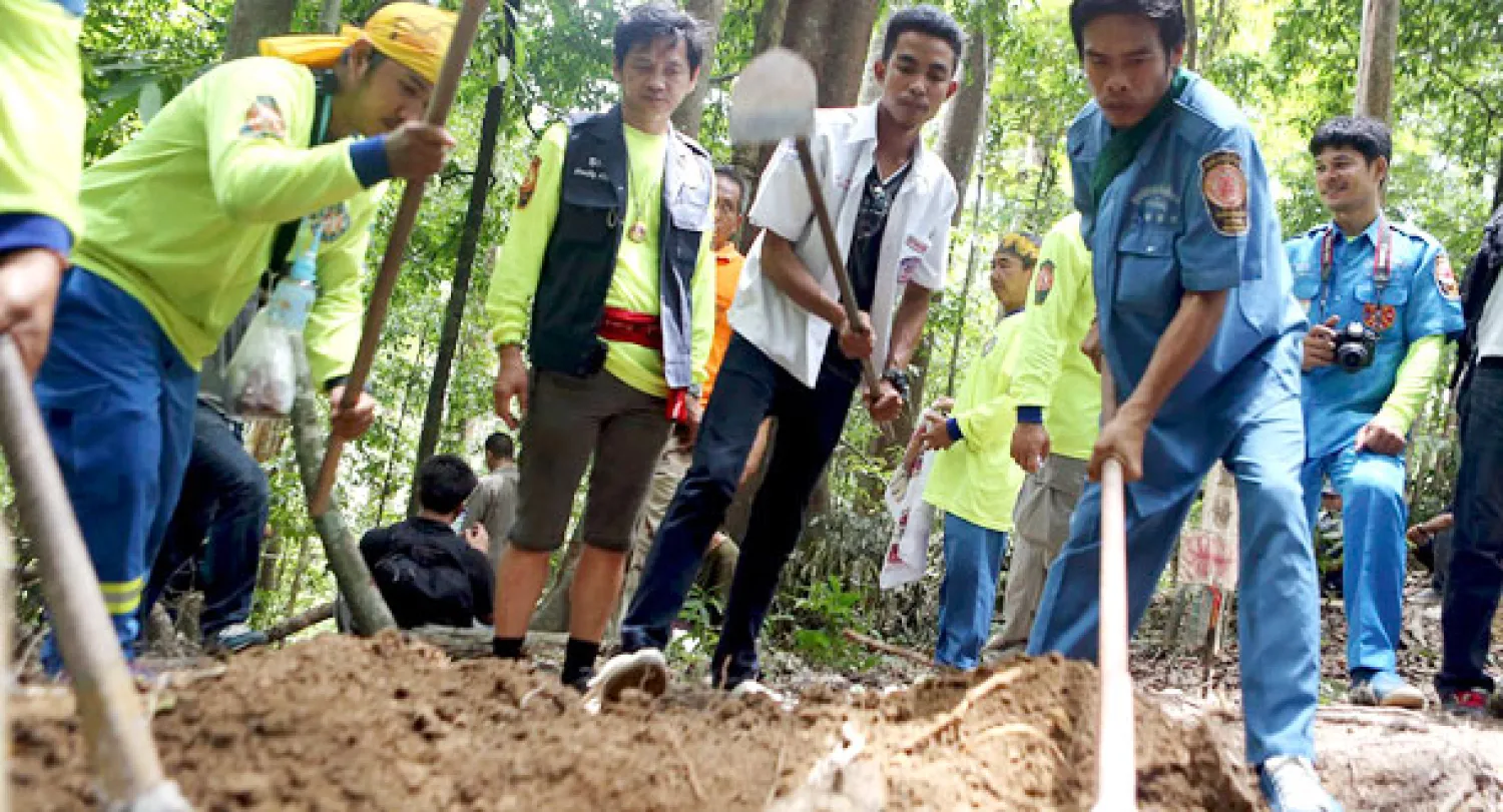 شرطة تايلاند تكتشف مخيما آخر للاتجار بالبشر جنوب البلاد