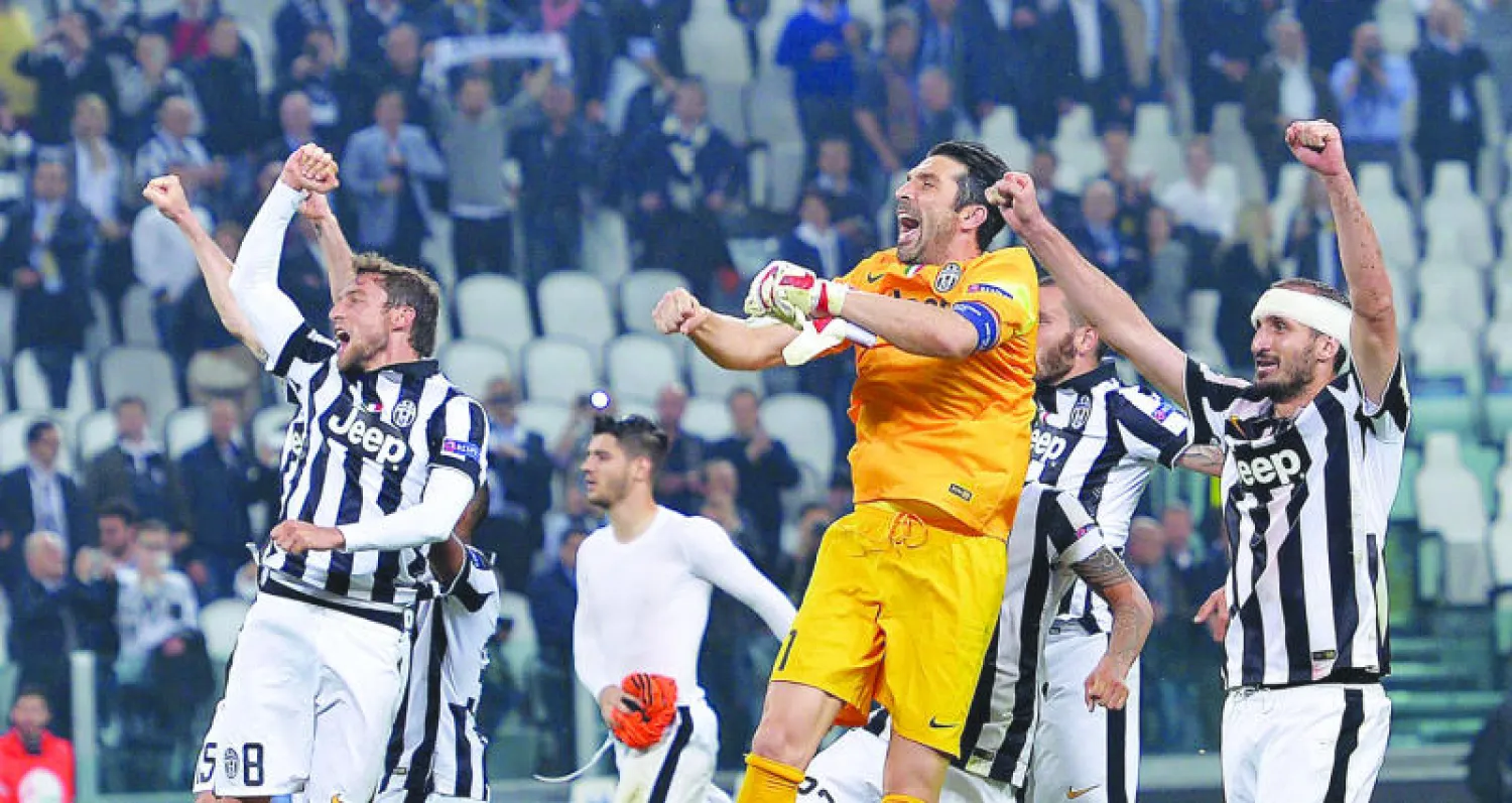 الفوز على ريال مدريد عزز طموح لاعبي يوفنتوس في دوري الأبطال (إ.ب.أ)