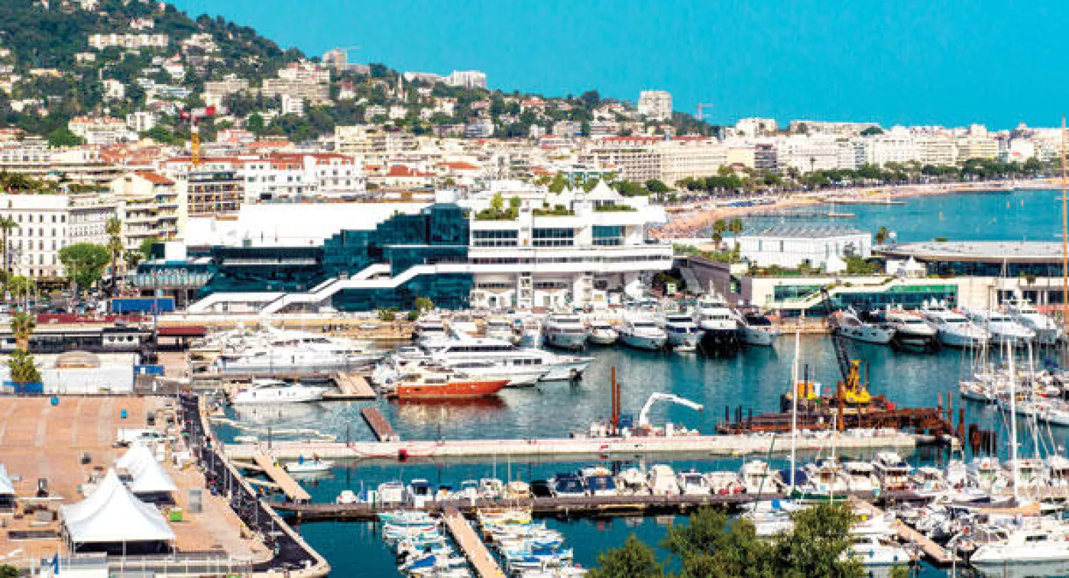 مدينة كان عنوان الاثرياء والمشاهير