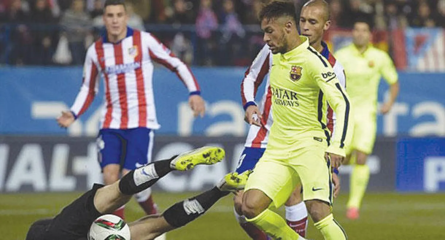 مباراة الإياب بين برشلونة وأتليتكو مدريد ستحسم لقب الدوري الإسباني («الشرق الأوسط»)