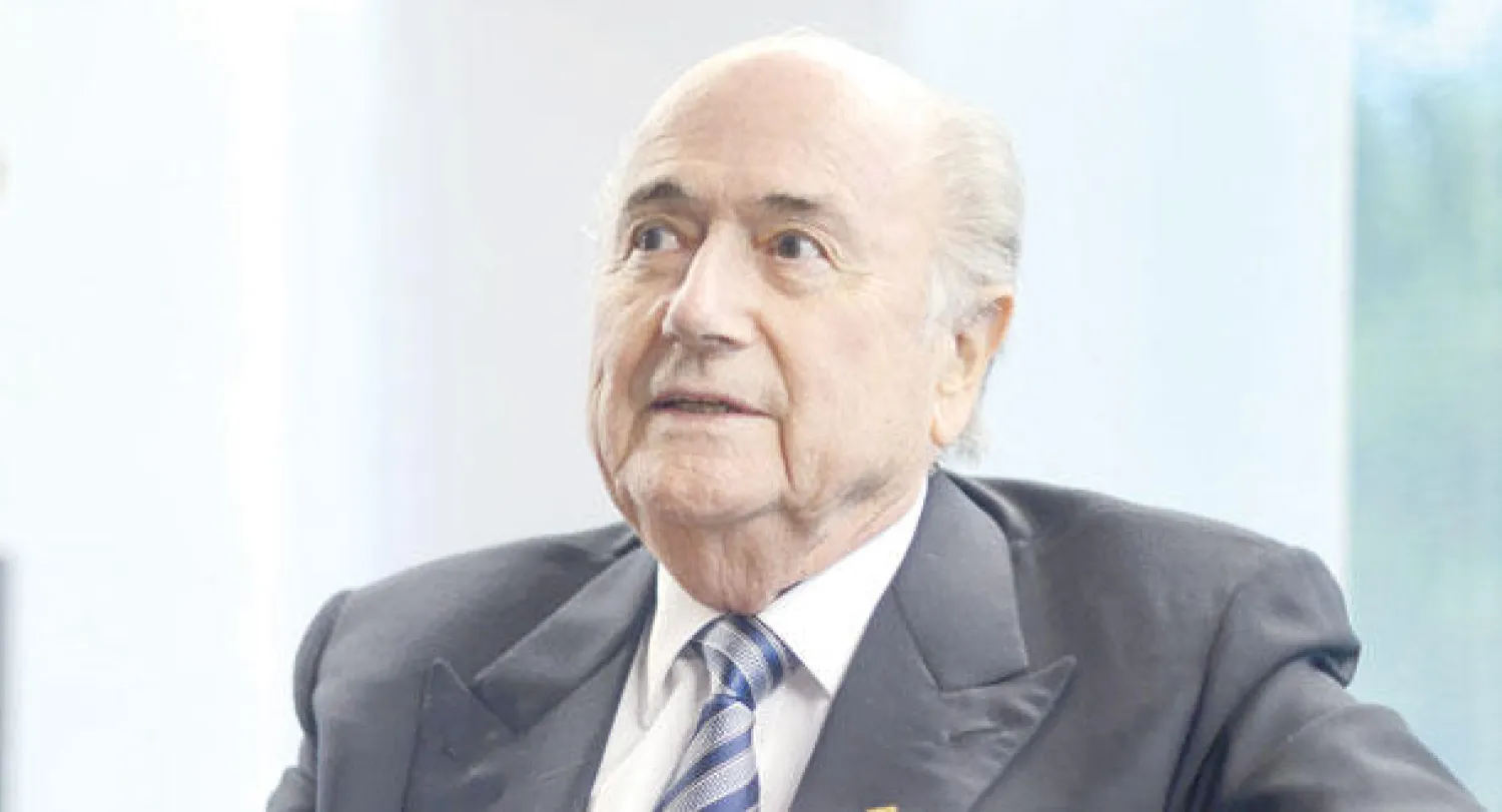 جوزيف بلاتر (أ.ف.ب)