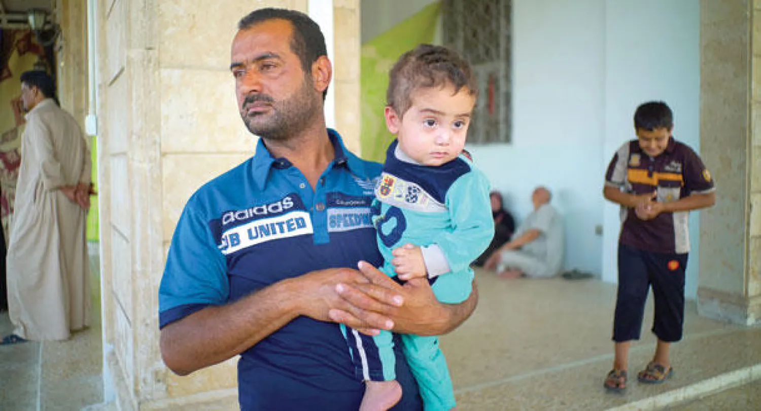 نازحون من الأنبار وجدوا ملاذا بمسجد في حي الغزالية ببغداد («واشنطن بوست»)